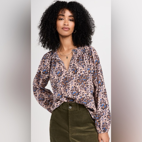 APIECE APART
ESPARTA TOP - FOLK FOLIAGE LIGHT SZ Small - Picture 1 of 15